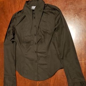 Killstar Pointed Collar Shirt